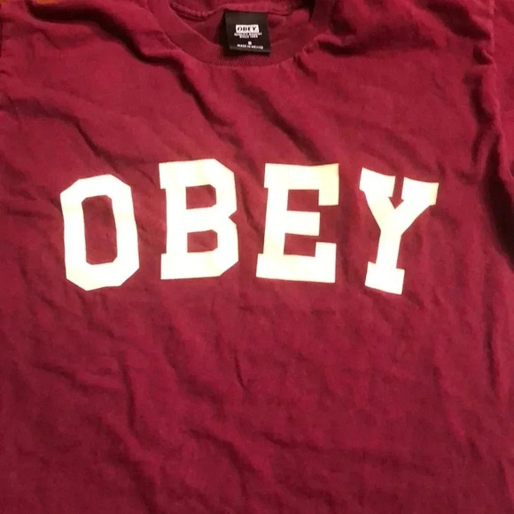 Obey Short Sleeves Tee Shirt - Picture 1 of 6